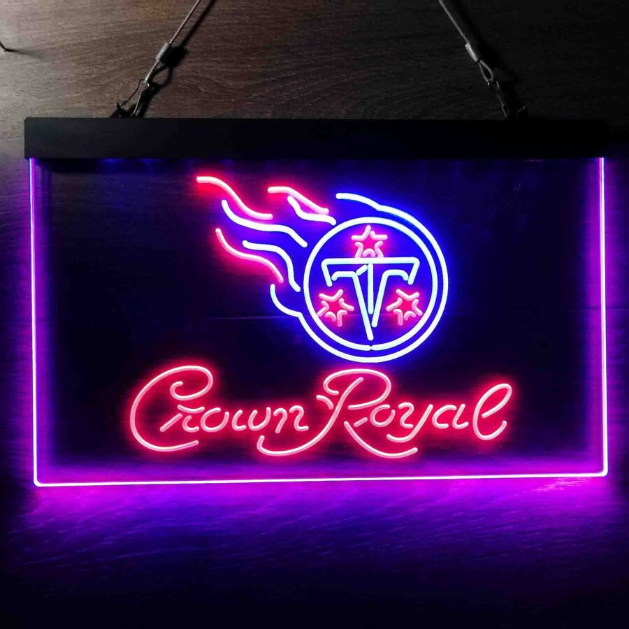 Tennessee Titans Crown Royal Neon Like Led Sign - Image 10