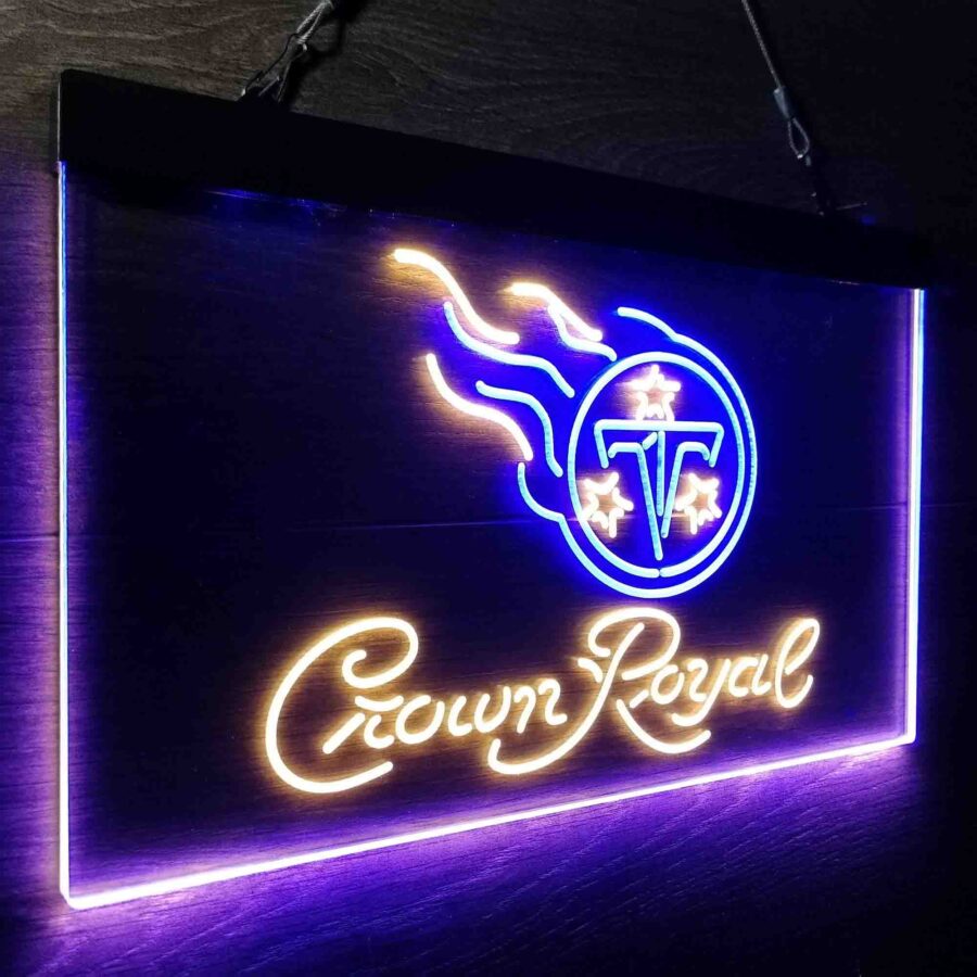 Tennessee Titans Crown Royal Neon Like Led Sign - Image 19