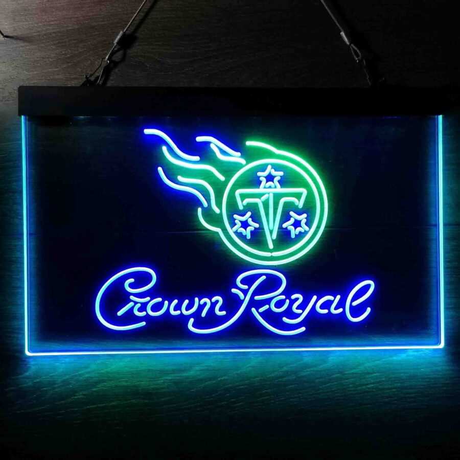 Tennessee Titans Crown Royal Neon Like Led Sign - Image 7