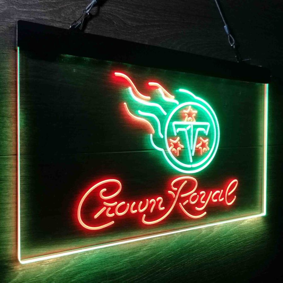 Tennessee Titans Crown Royal Neon Like Led Sign - Image 17