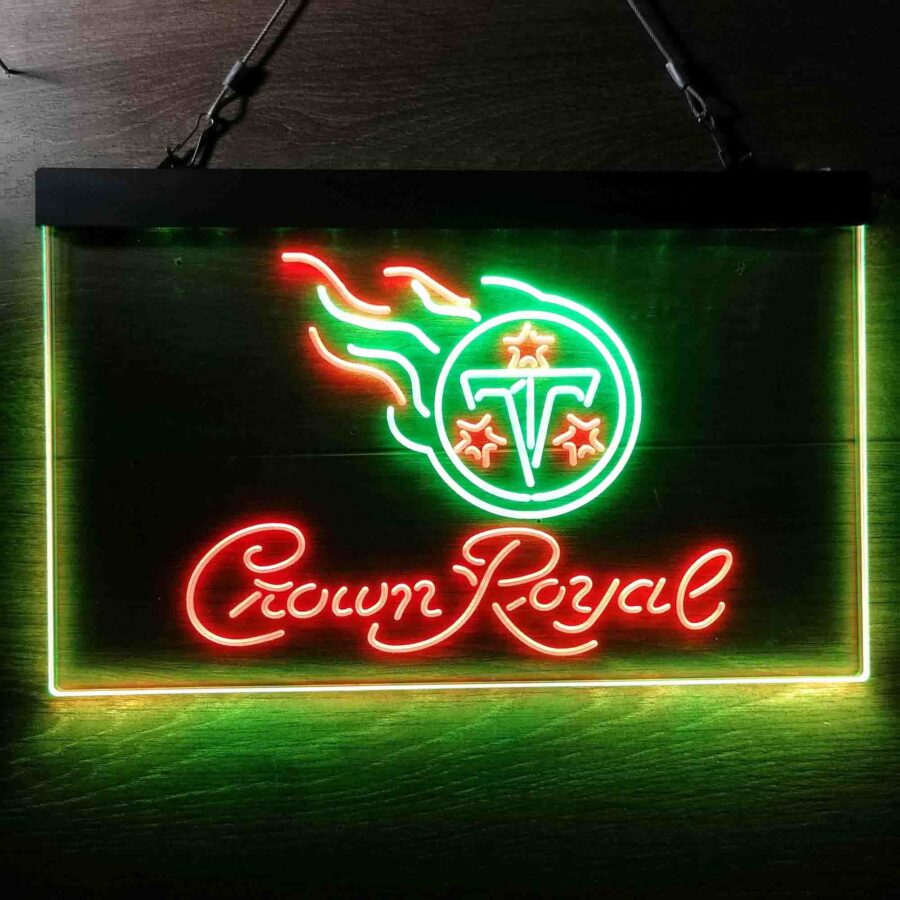 Tennessee Titans Crown Royal Neon Like Led Sign - Image 4