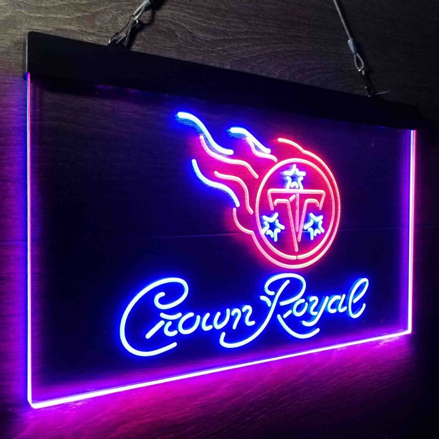 Tennessee Titans Crown Royal Neon Like Led Sign - Image 22