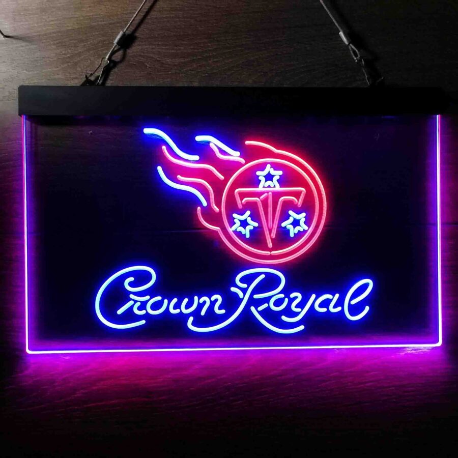Tennessee Titans Crown Royal Neon Like Led Sign - Image 9