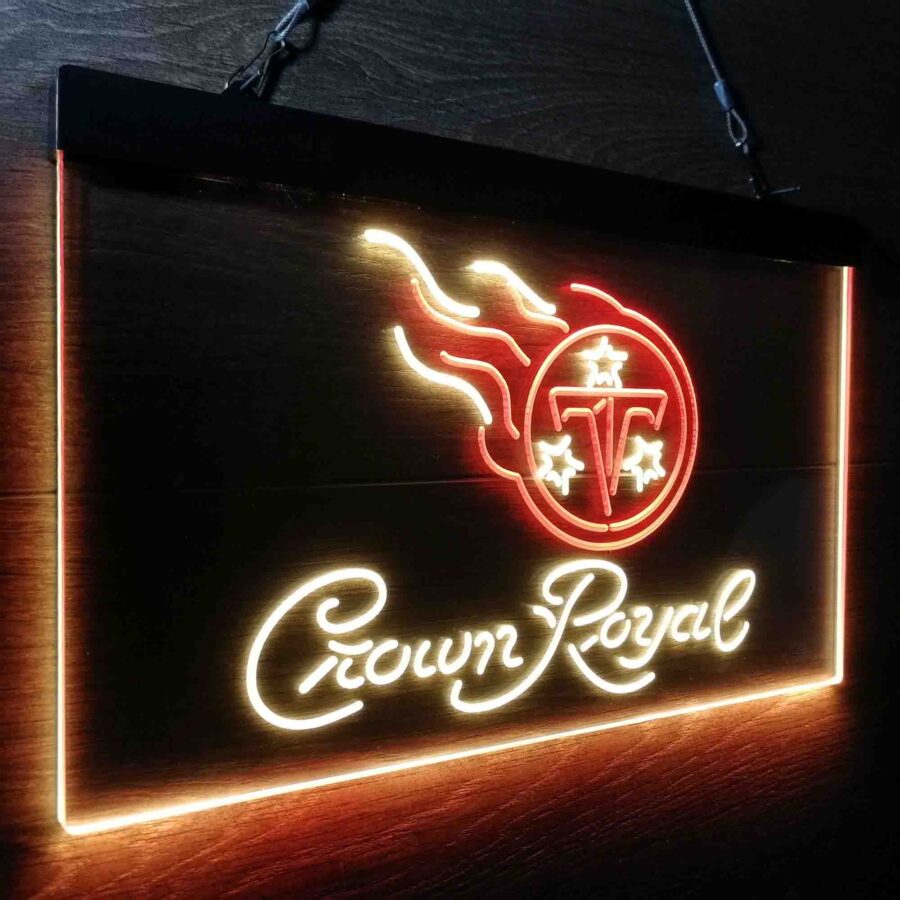 Tennessee Titans Crown Royal Neon Like Led Sign - Image 26