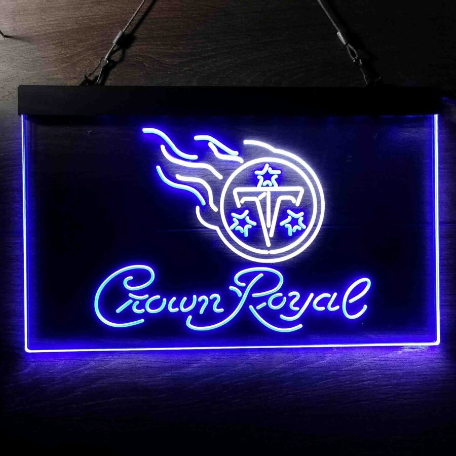 Tennessee Titans Crown Royal Neon Like Led Sign - Image 8