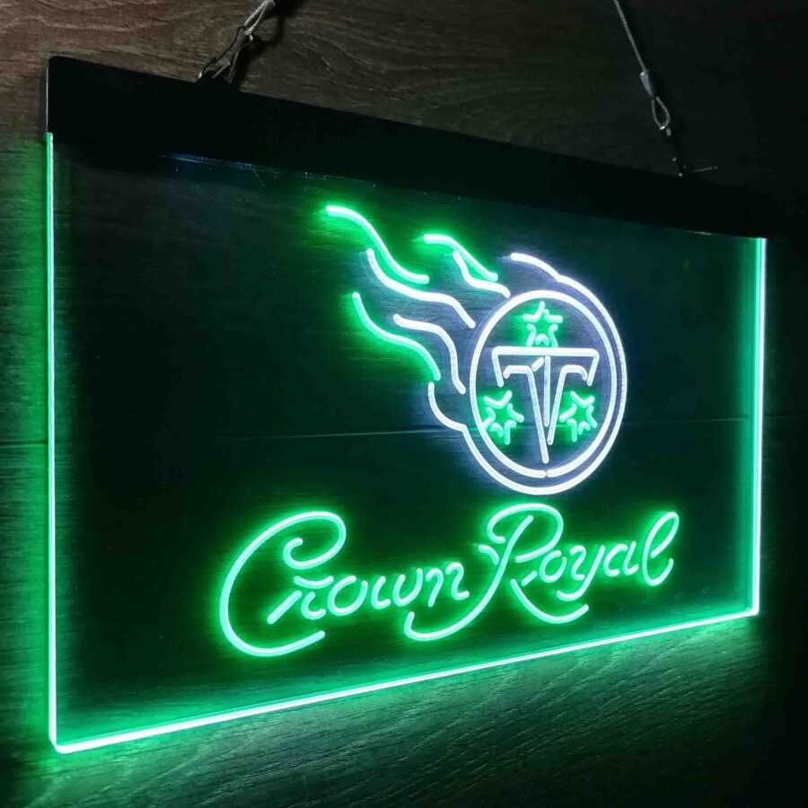 Tennessee Titans Crown Royal Neon Like Led Sign - Image 24