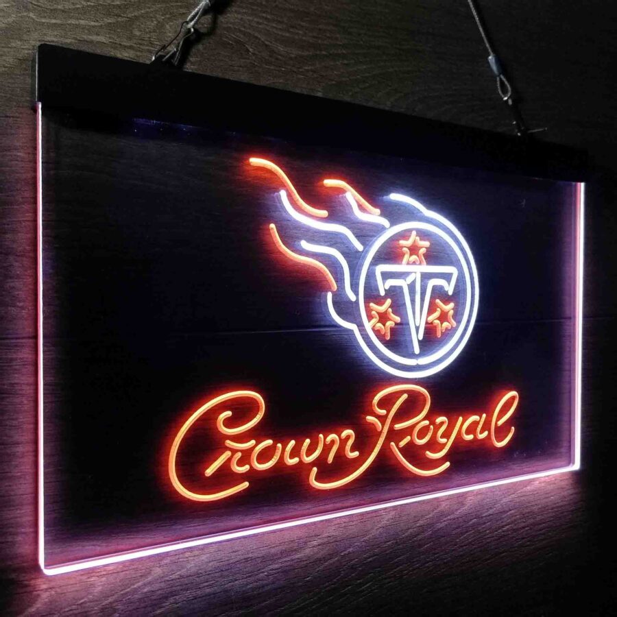 Tennessee Titans Crown Royal Neon Like Led Sign - Image 15
