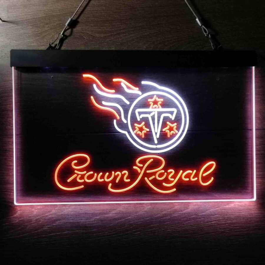Tennessee Titans Crown Royal Neon Like Led Sign - Image 2
