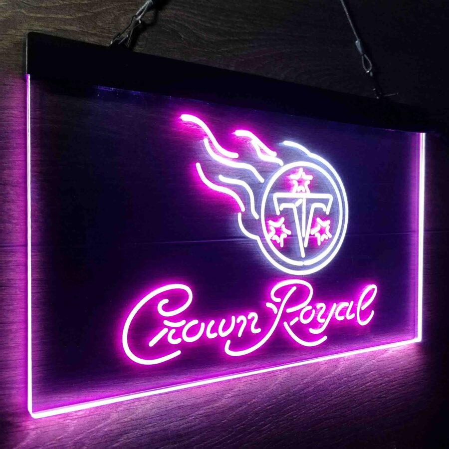 Tennessee Titans Crown Royal Neon Like Led Sign - Image 18