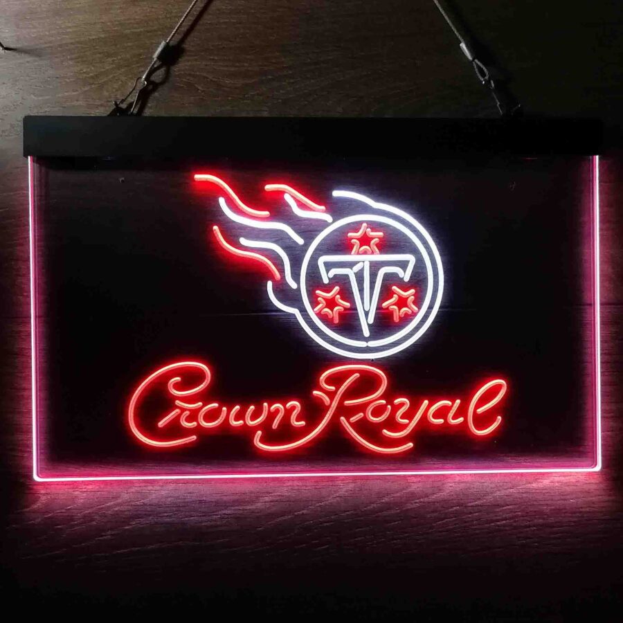 Tennessee Titans Crown Royal Neon Like Led Sign - Image 3