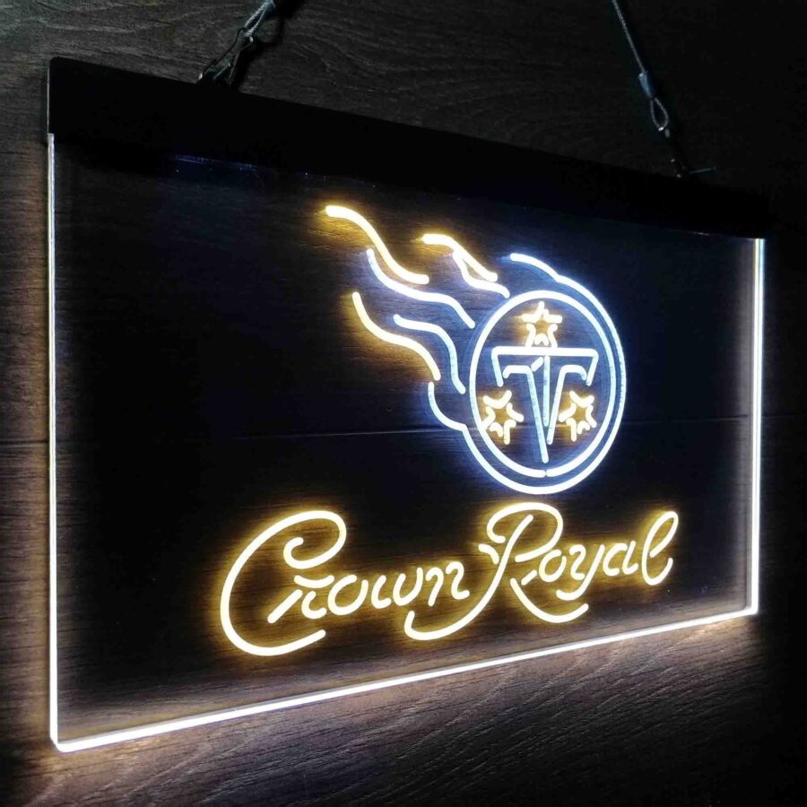 Tennessee Titans Crown Royal Neon Like Led Sign - Image 25