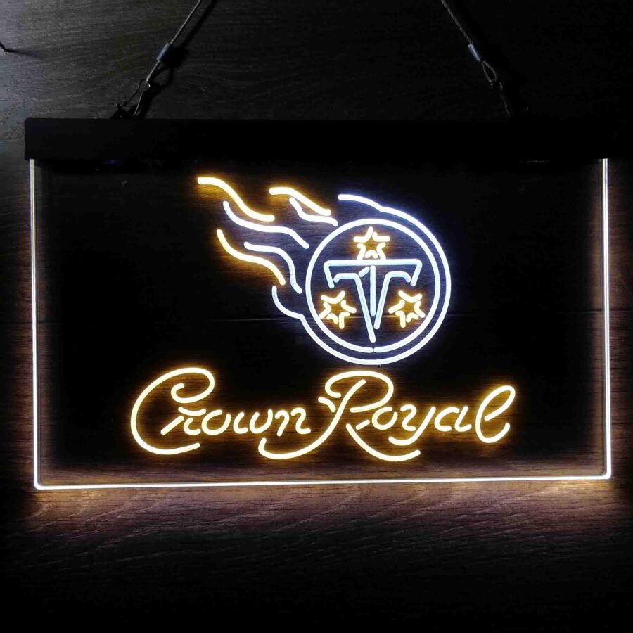 Tennessee Titans Crown Royal Neon Like Led Sign - Image 12