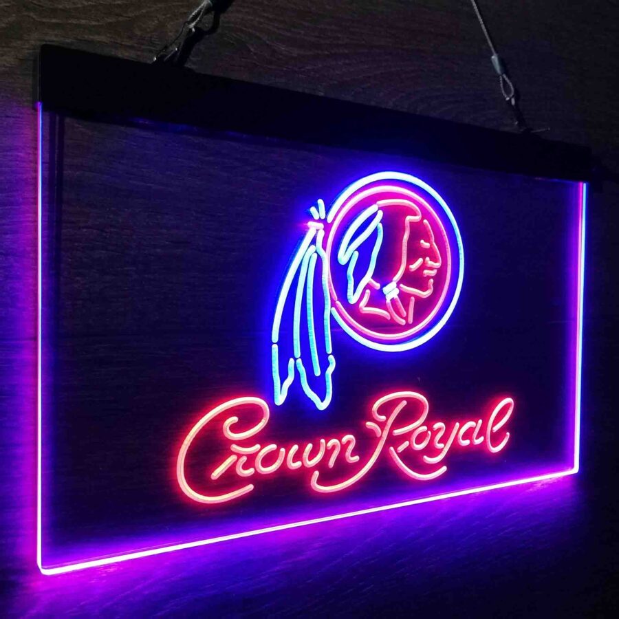 Crown Royal Bar Washington Est 1932 Neon Like Led Sign - Image 20