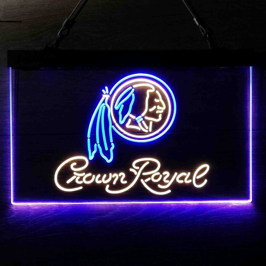 Crown Royal Bar Washington Est 1932 Neon Like Led Sign - Image 3