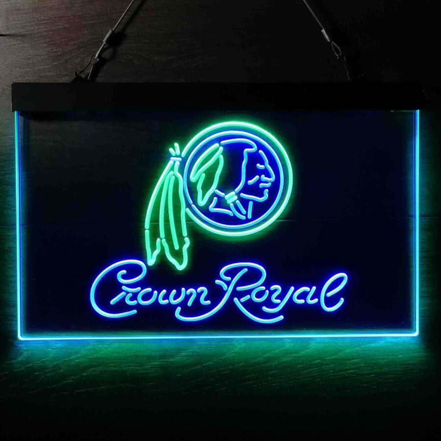 Crown Royal Bar Washington Est 1932 Neon Like Led Sign - Image 9