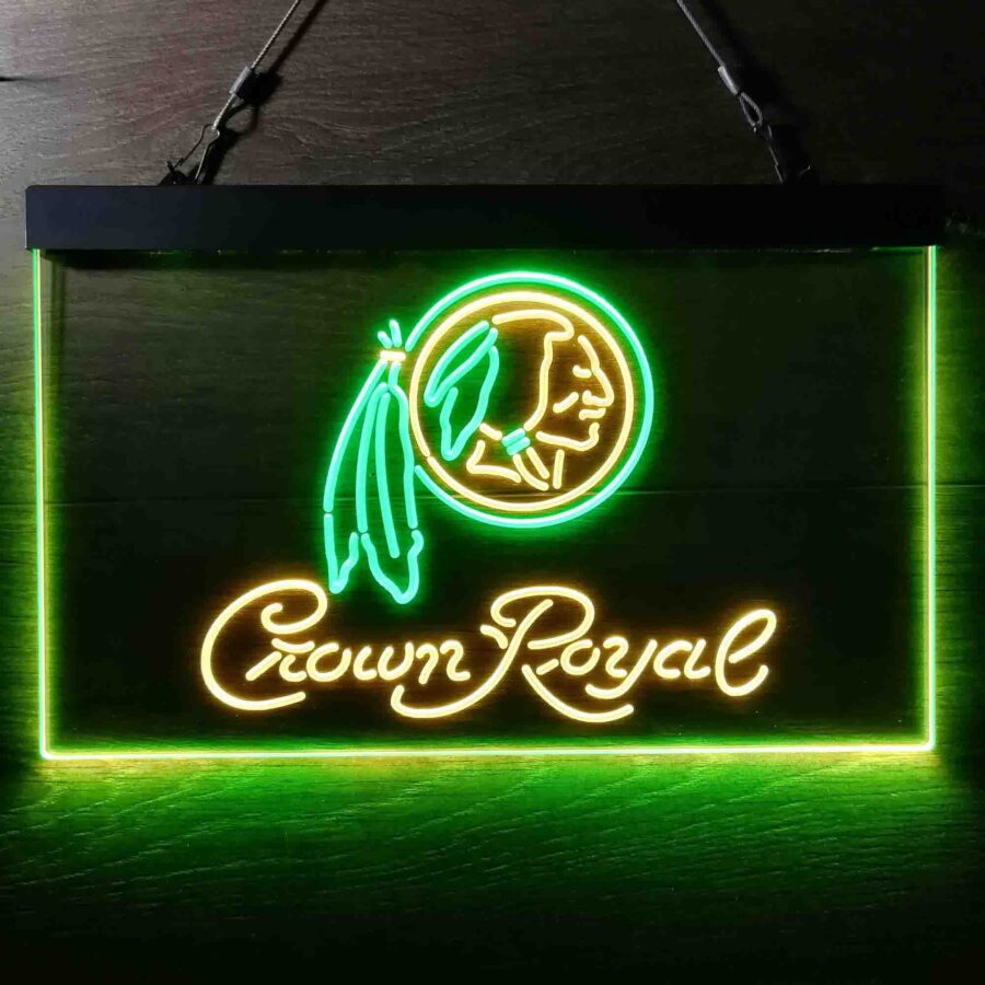 Crown Royal Bar Washington Est 1932 Neon Like Led Sign
