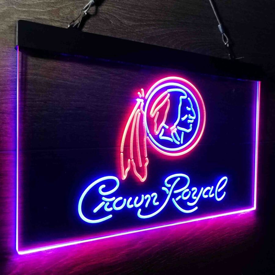 Crown Royal Bar Washington Est 1932 Neon Like Led Sign - Image 17