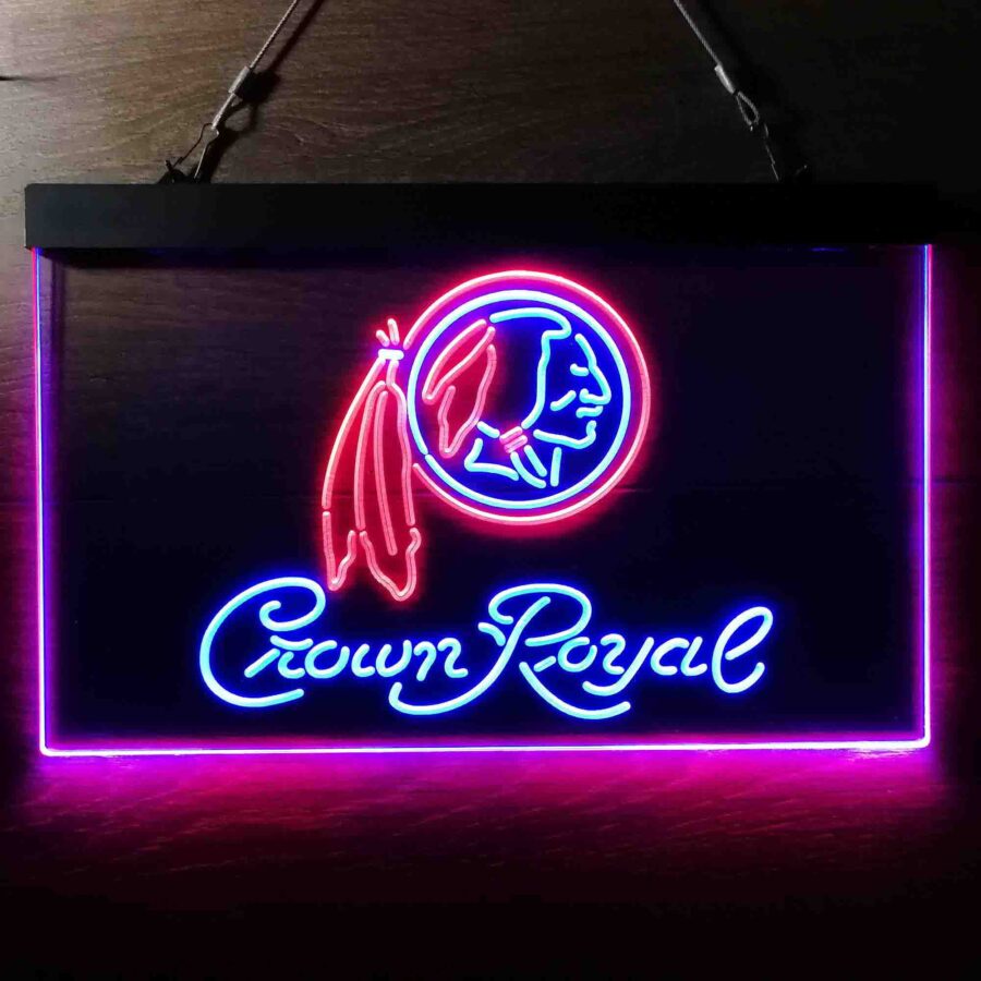 Crown Royal Bar Washington Est 1932 Neon Like Led Sign - Image 4