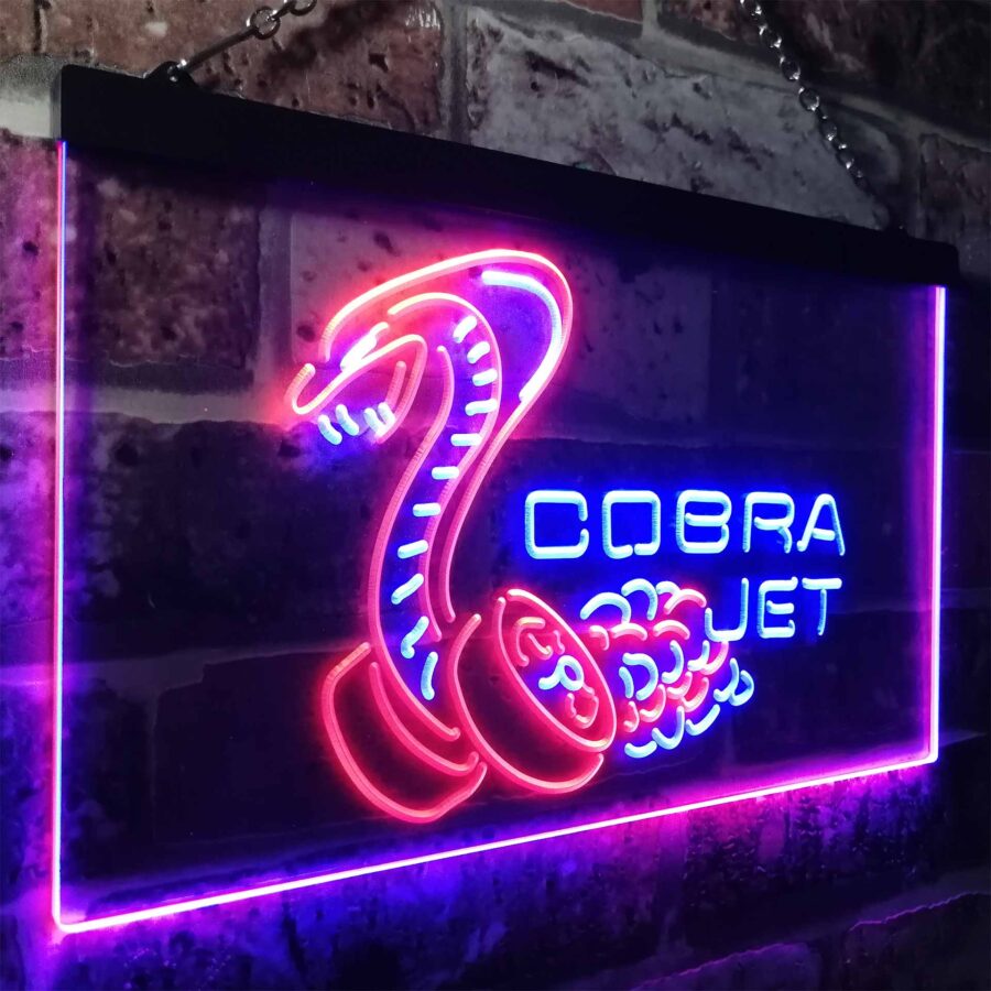 Cobra Jet Car Neon Like Led Sign - Image 19