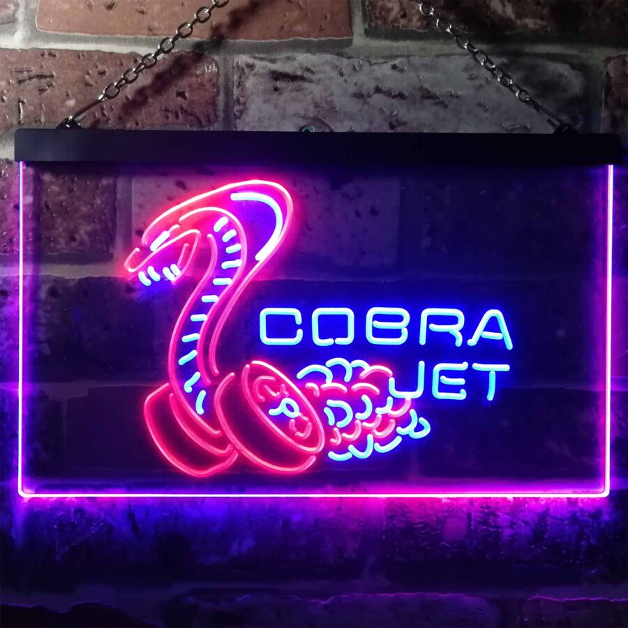 Cobra Jet Car Neon Like Led Sign - Image 6
