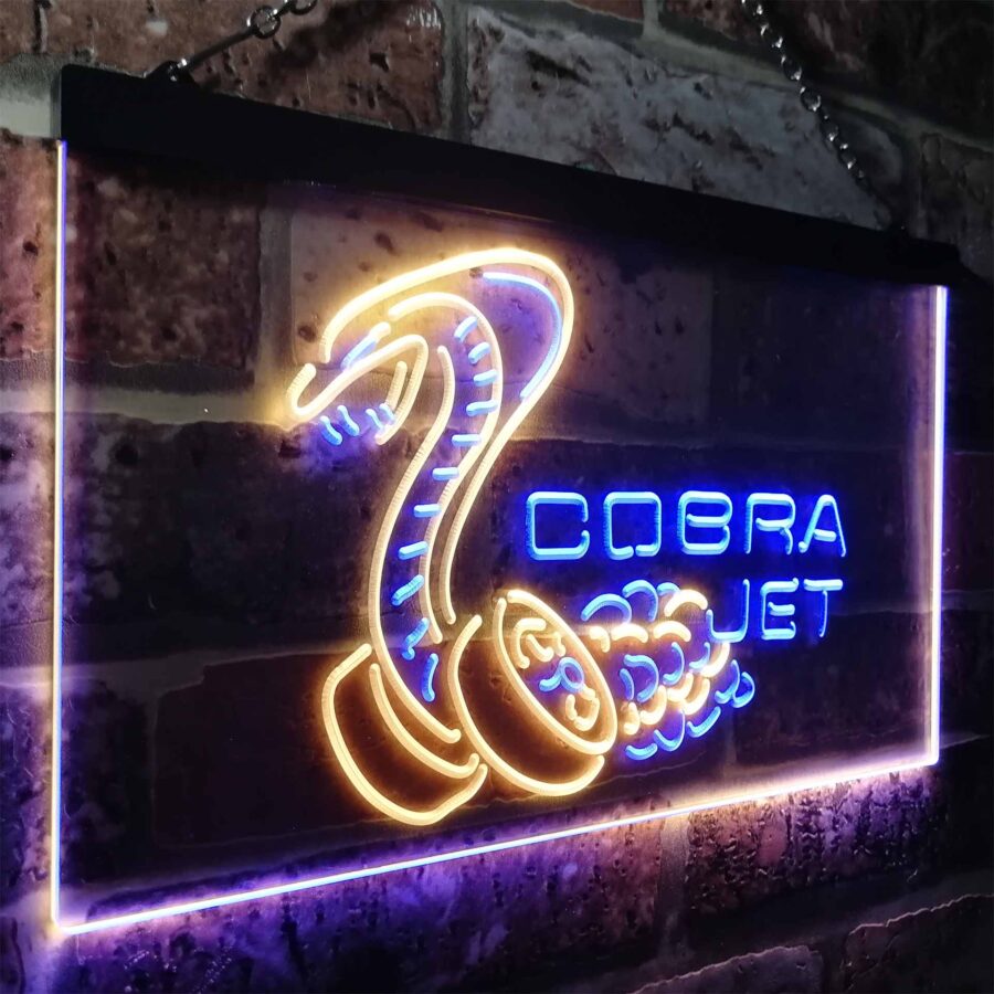 Cobra Jet Car Neon Like Led Sign - Image 24