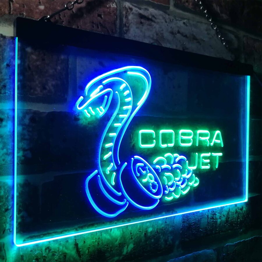Cobra Jet Car Neon Like Led Sign - Image 23