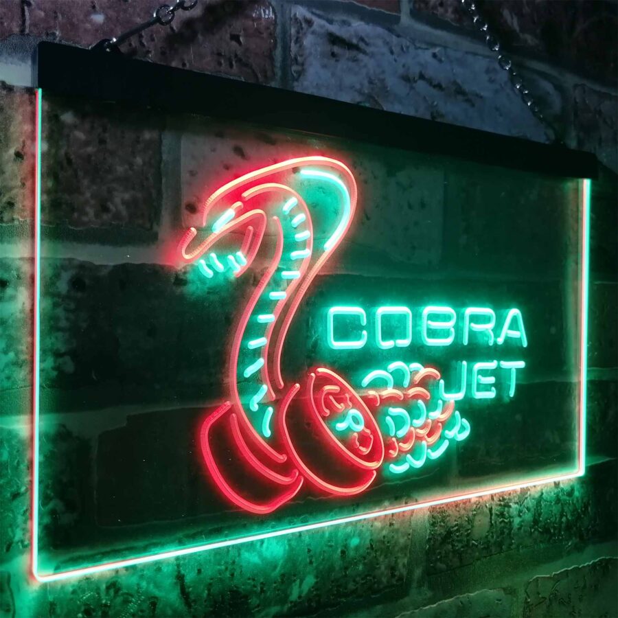 Cobra Jet Car Neon Like Led Sign - Image 21