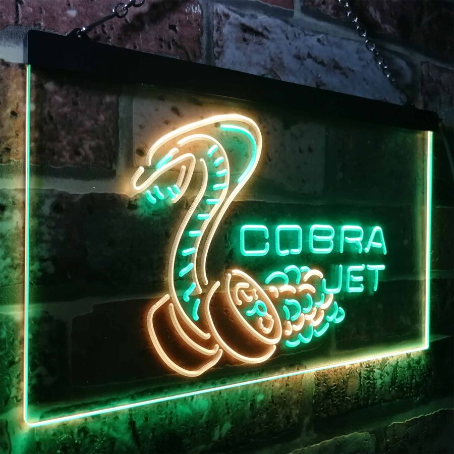 Cobra Jet Car Neon Like Led Sign - Image 15