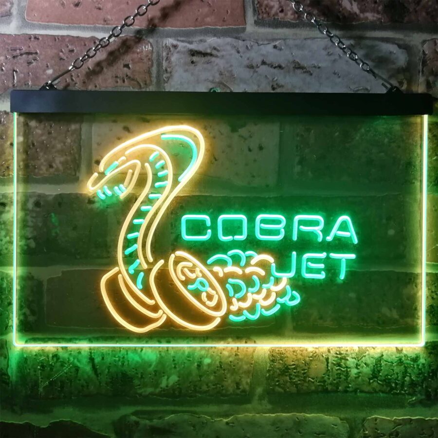Cobra Jet Car Neon Like Led Sign - Image 2