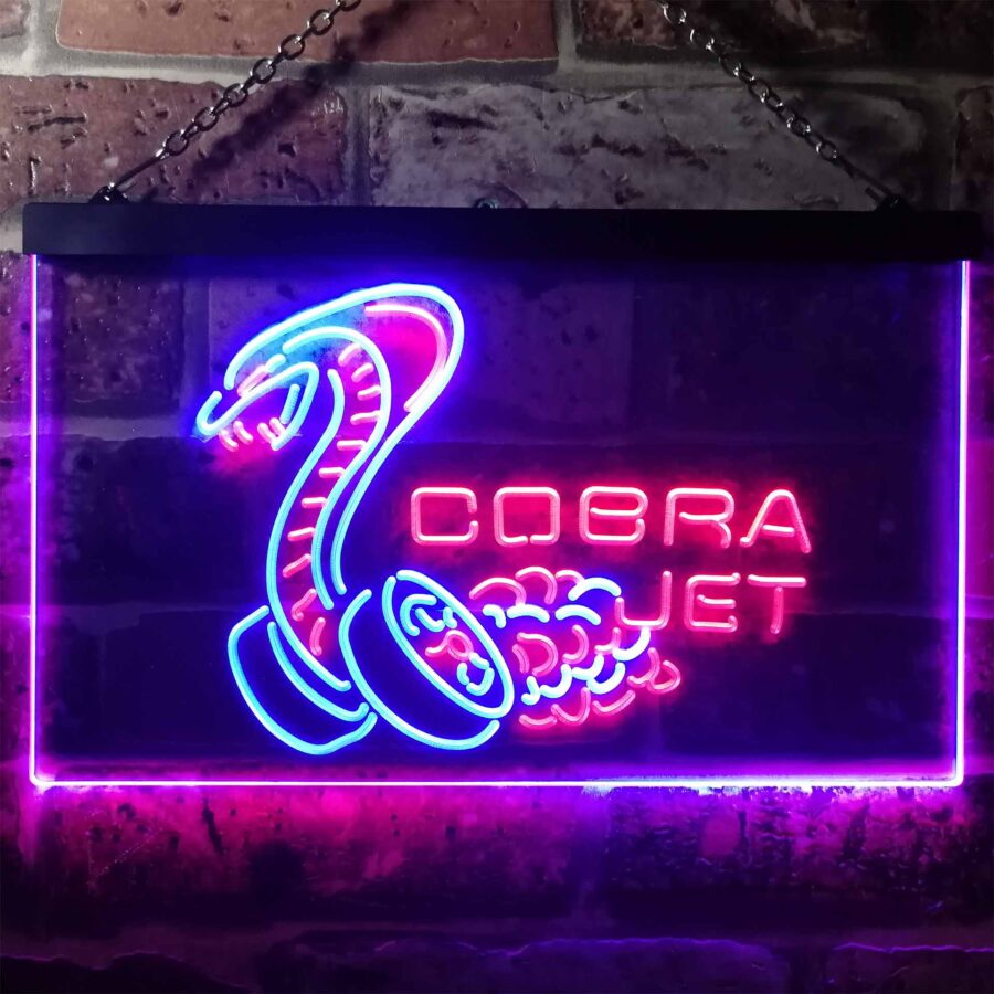 Cobra Jet Car Neon Like Led Sign - Image 7