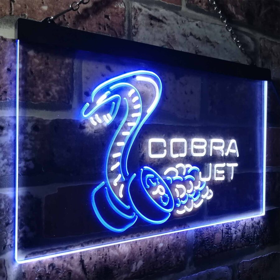 Cobra Jet Car Neon Like Led Sign - Image 18