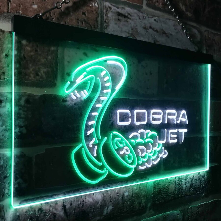 Cobra Jet Car Neon Like Led Sign - Image 26