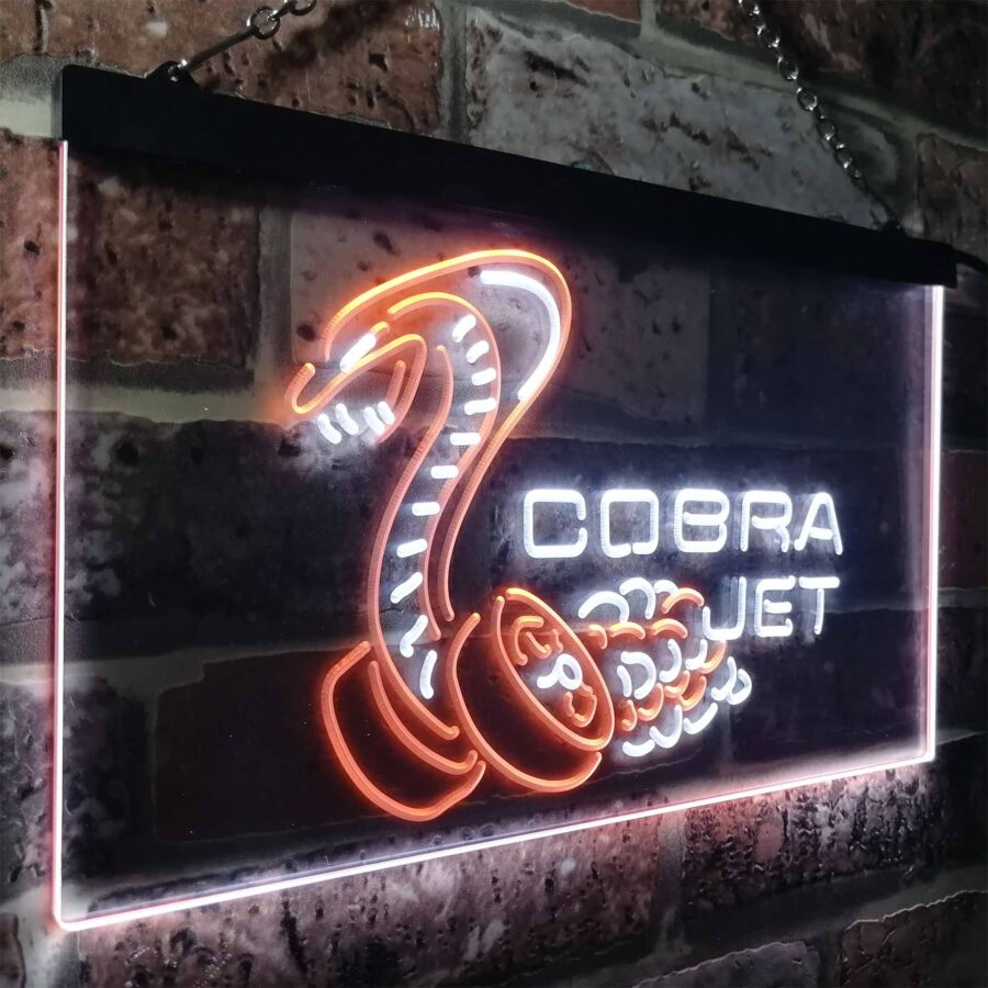 Cobra Jet Car Neon Like Led Sign - Image 25