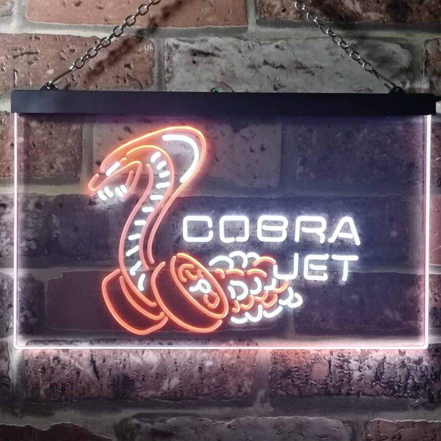 Cobra Jet Car Neon Like Led Sign - Image 12