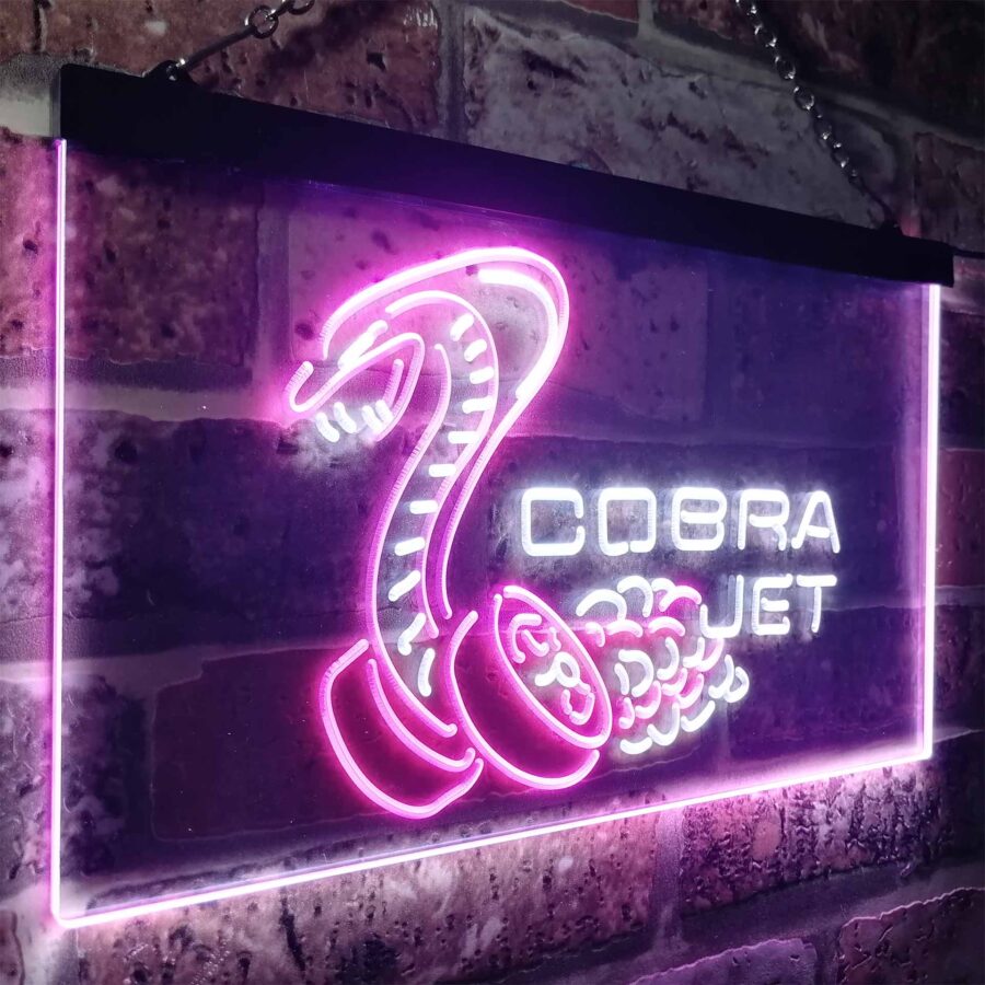 Cobra Jet Car Neon Like Led Sign - Image 16