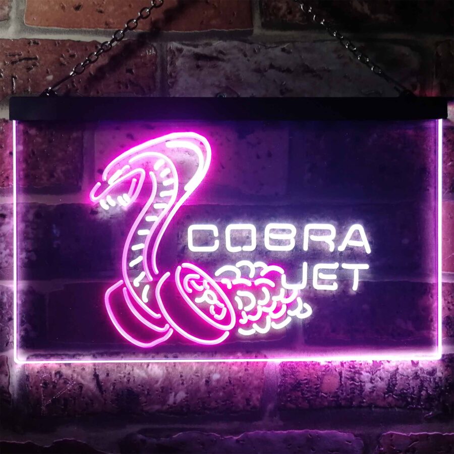 Cobra Jet Car Neon Like Led Sign - Image 3