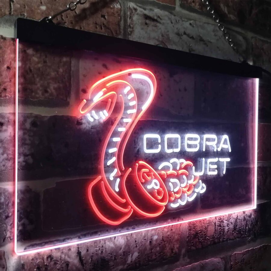 Cobra Jet Car Neon Like Led Sign - Image 17