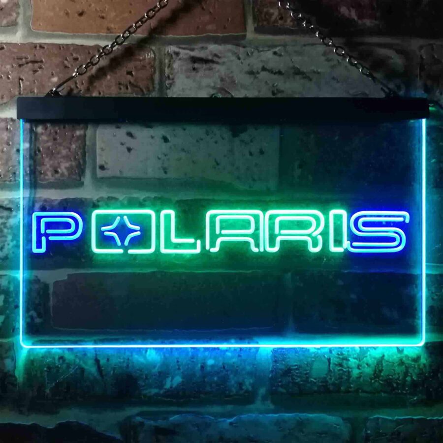 Polaris Snowmobile Led Neon Sign - Image 2