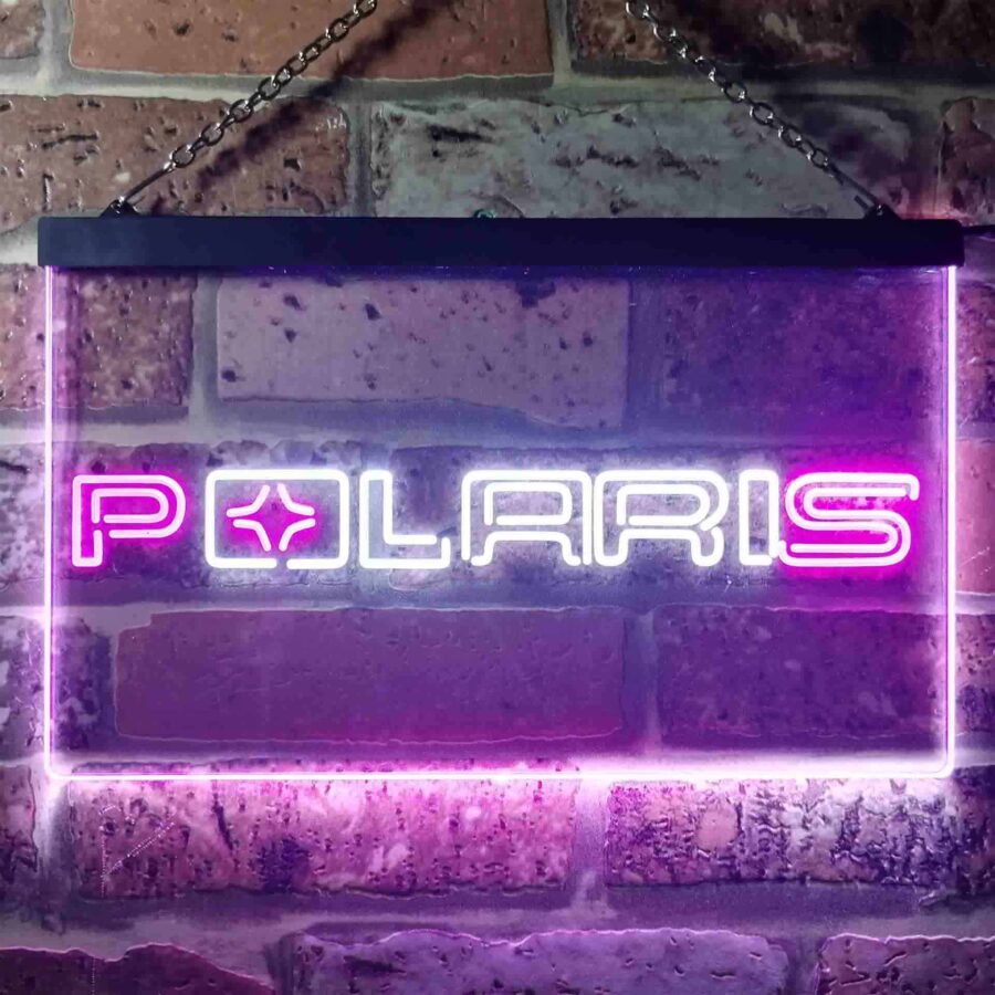 Polaris Snowmobile Led Neon Sign - Image 4