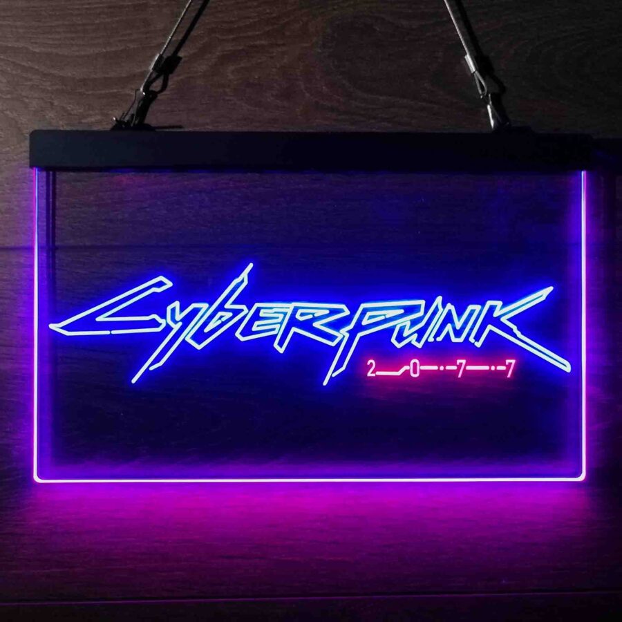 Cyberpunk 2077 Game Room Neon Light Led Sign - Image 12