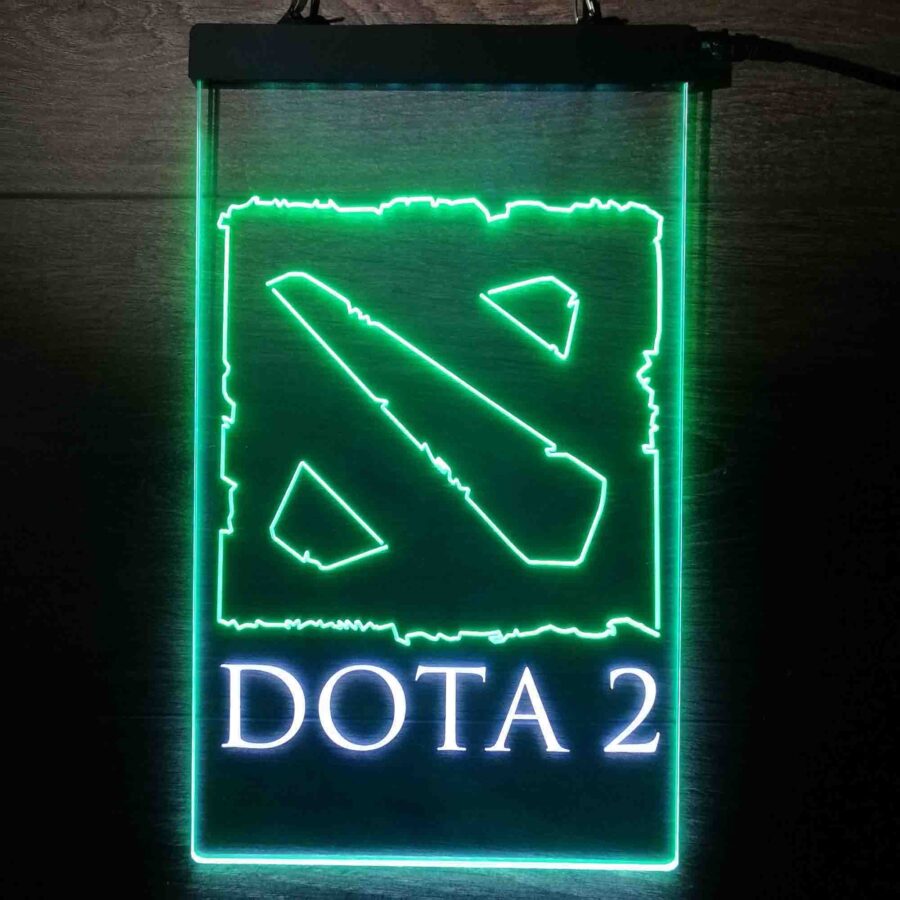 Dota 2 Logo Game Room Neon Light Led Sign - Image 10