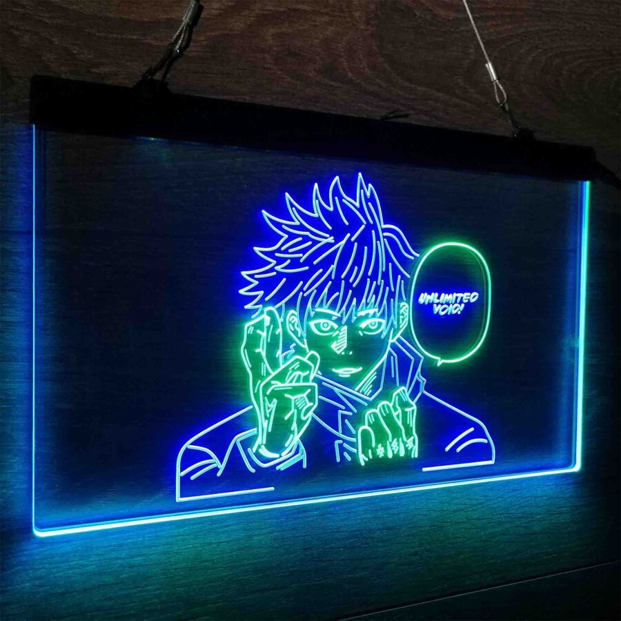 Jujutsu Kaisen Neon Poster Wall Art Neon Like Led Sign - Image 15