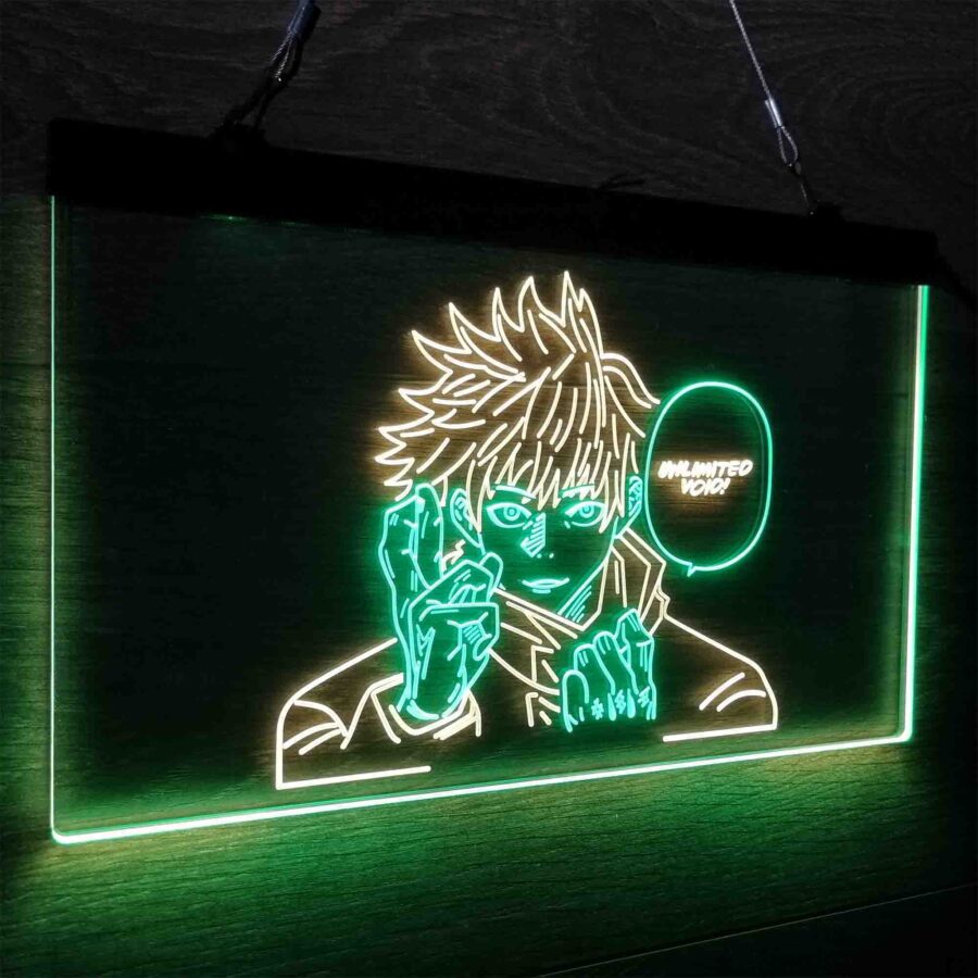 Jujutsu Kaisen Neon Poster Wall Art Neon Like Led Sign - Image 14