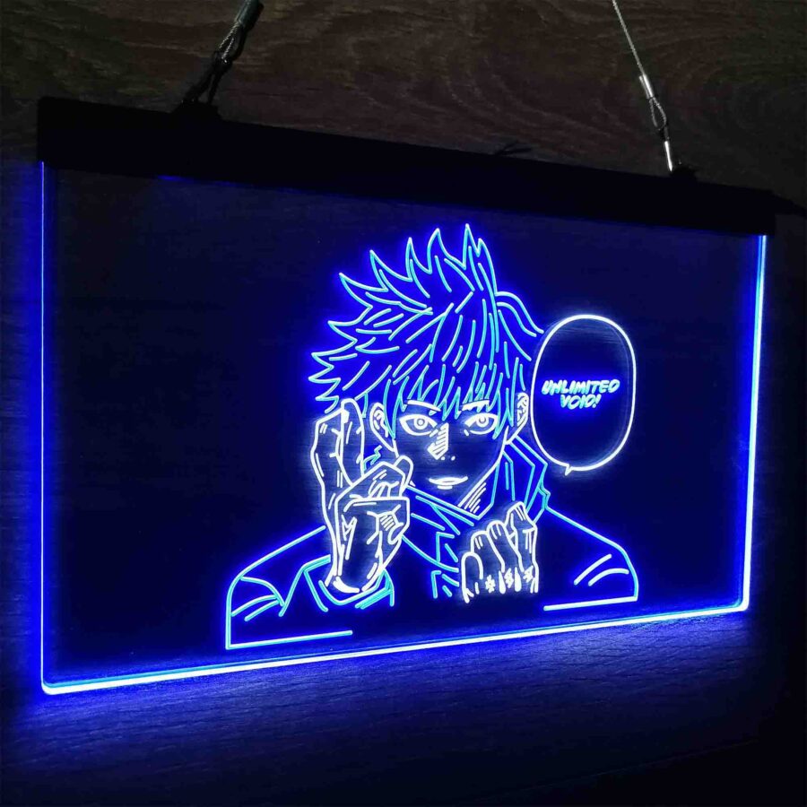 Jujutsu Kaisen Neon Poster Wall Art Neon Like Led Sign - Image 17