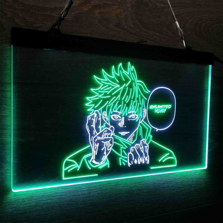 Jujutsu Kaisen Neon Poster Wall Art Neon Like Led Sign - Image 16