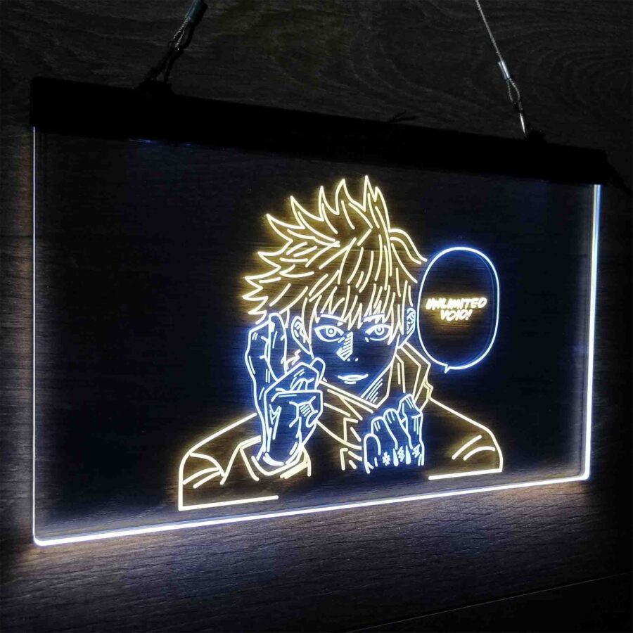 Jujutsu Kaisen Neon Poster Wall Art Neon Like Led Sign - Image 25
