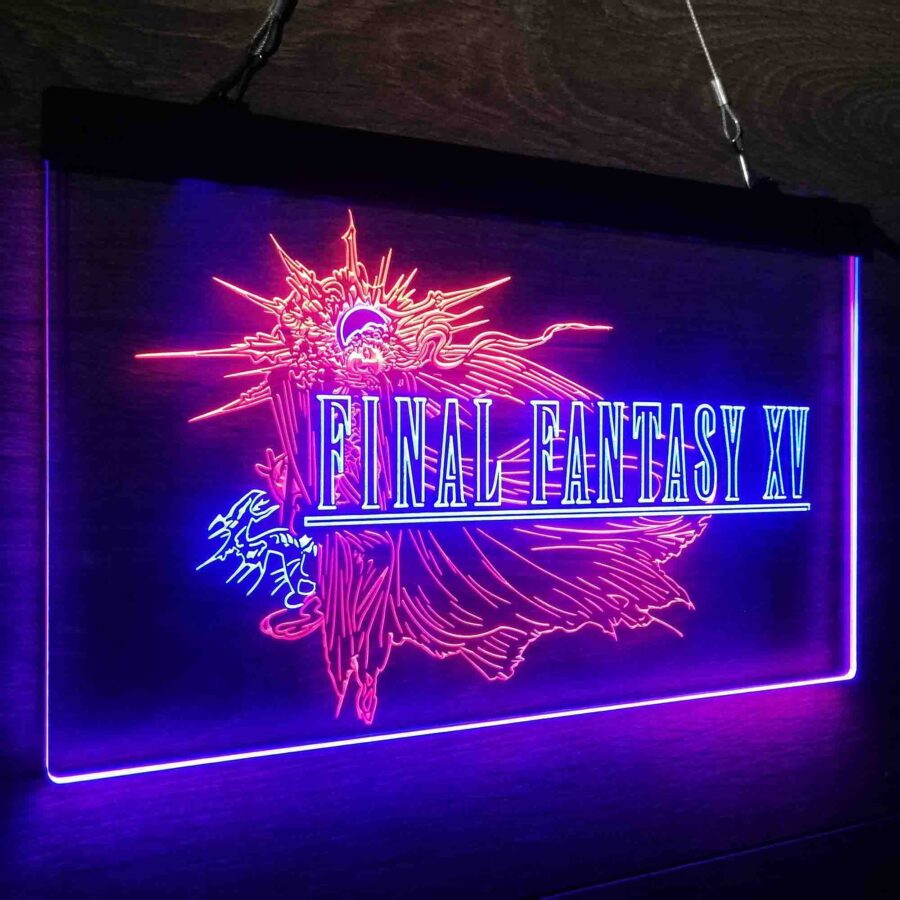 Final Fantasy Xv Game Room Neon Like Led Sign - Image 16