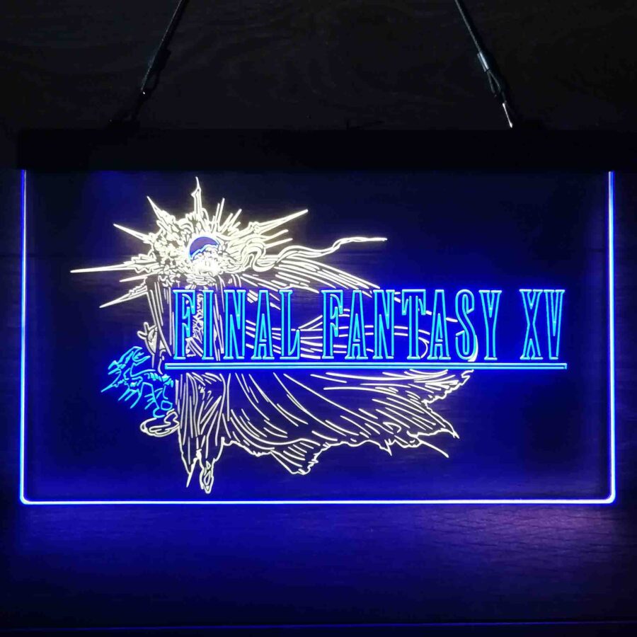 Final Fantasy Xv Game Room Neon Like Led Sign - Image 10