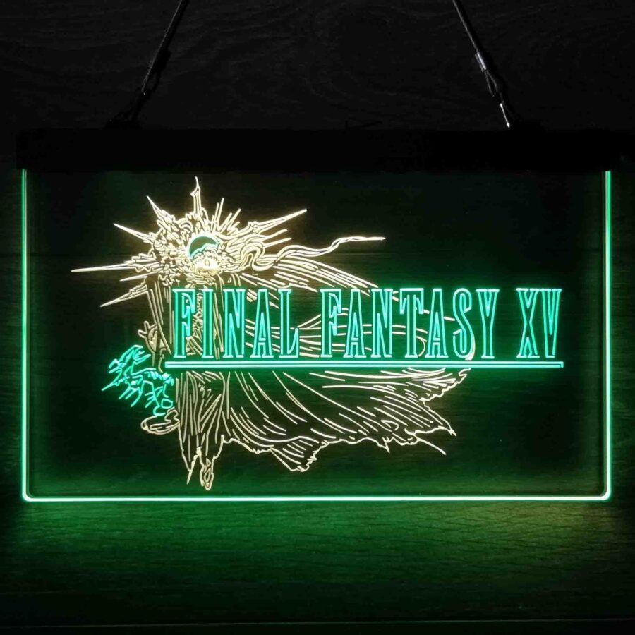 Final Fantasy Xv Game Room Neon Like Led Sign - Image 7