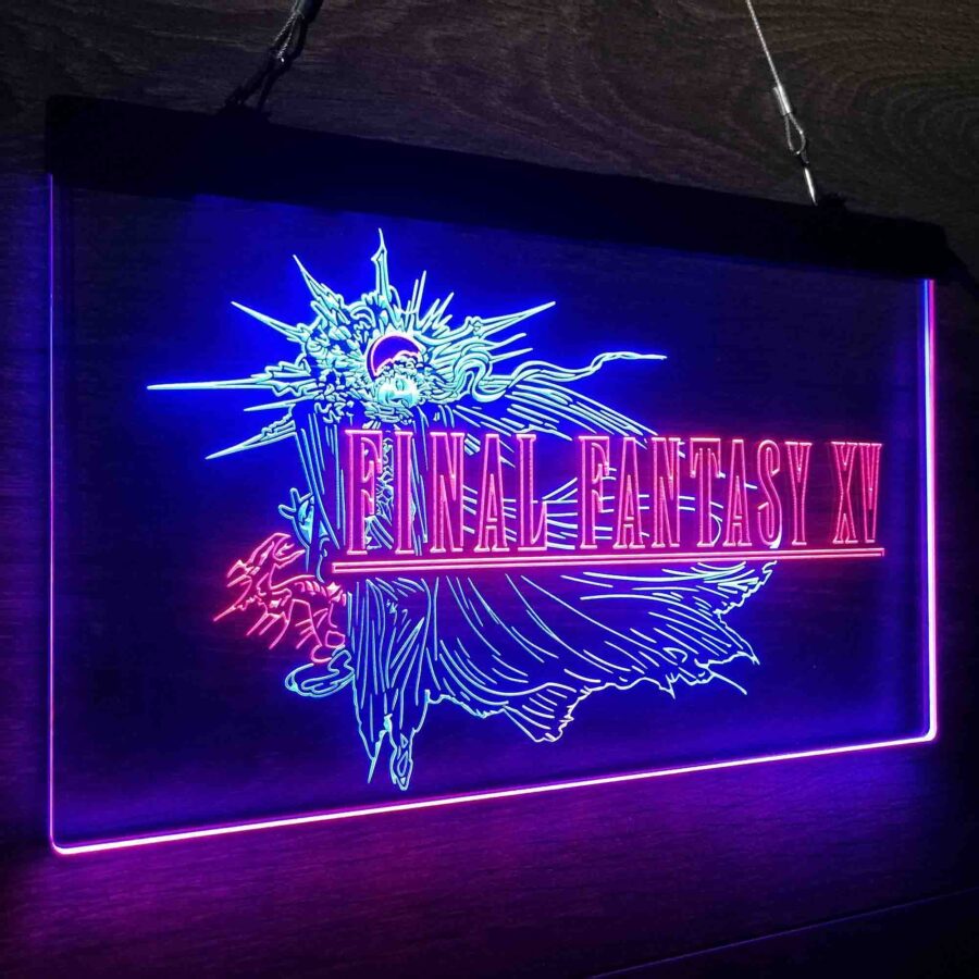 Final Fantasy Xv Game Room Neon Like Led Sign - Image 21